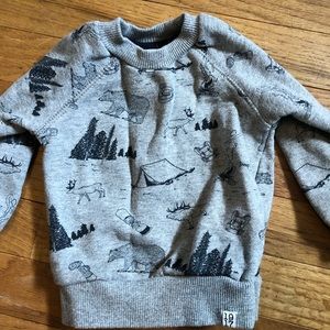 Camping sweatshirt from Nordstrom